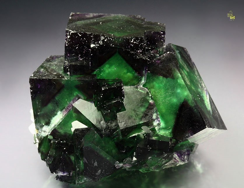 FLUORITE with PHANTOMS