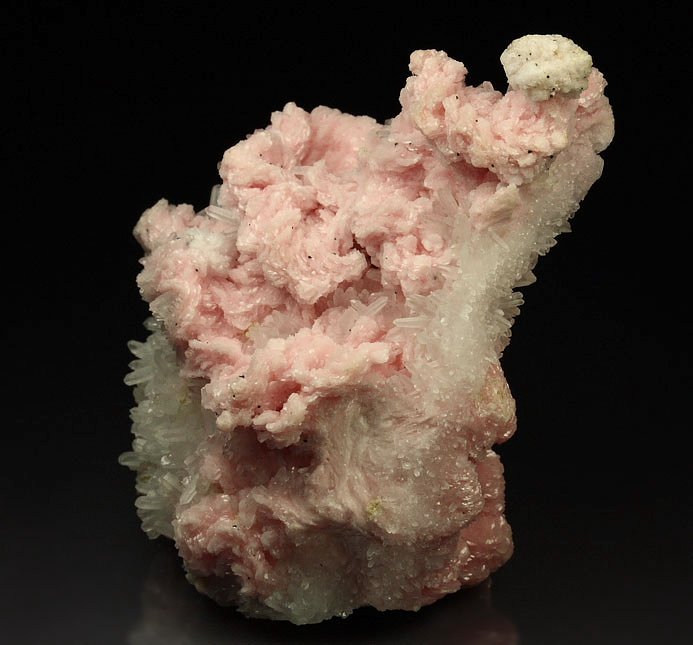 RHODOCHROSITE, QUARTZ