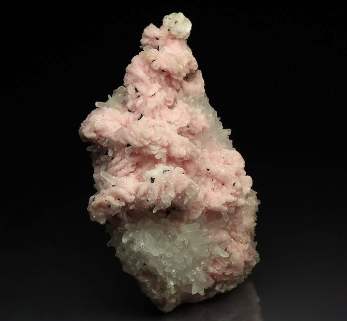 RHODOCHROSITE, QUARTZ