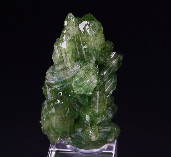 gem VESUVIANITE var. CHROMIAN