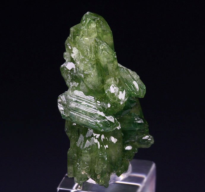 gem VESUVIANITE var. CHROMIAN