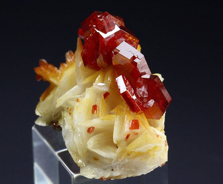 gemmy VANADINITE, BARYTE