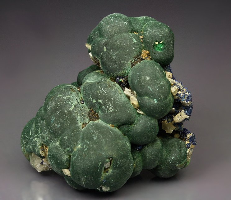 MALACHITE, AZURITE, CERUSSITE - floater