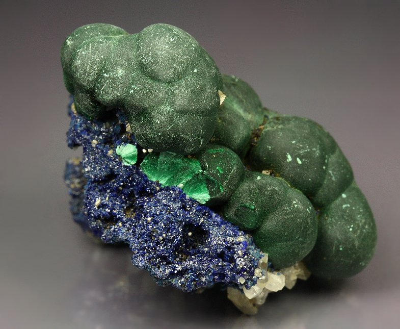 MALACHITE, AZURITE, CERUSSITE - floater