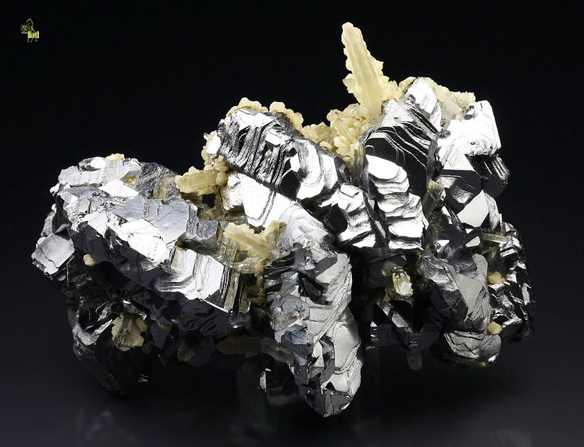 GALENA twinned, QUARTZ, CALCITE