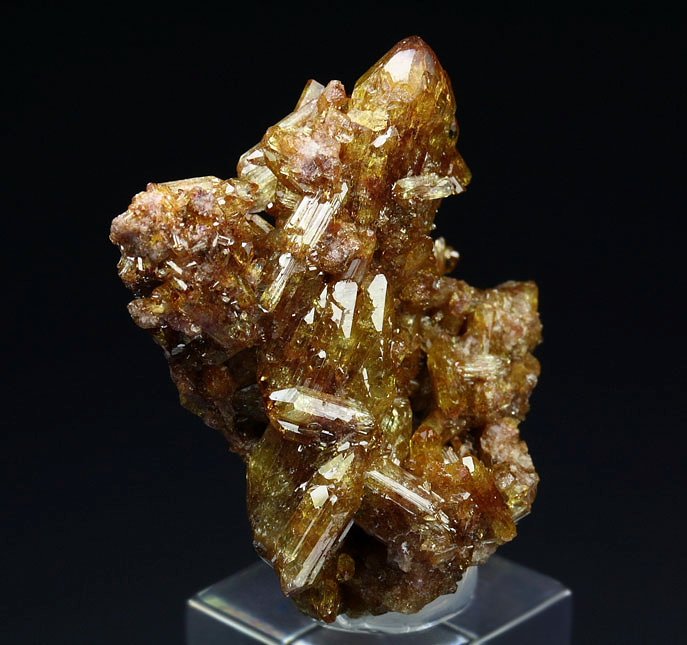 gem VESUVIANITE bi-terminated