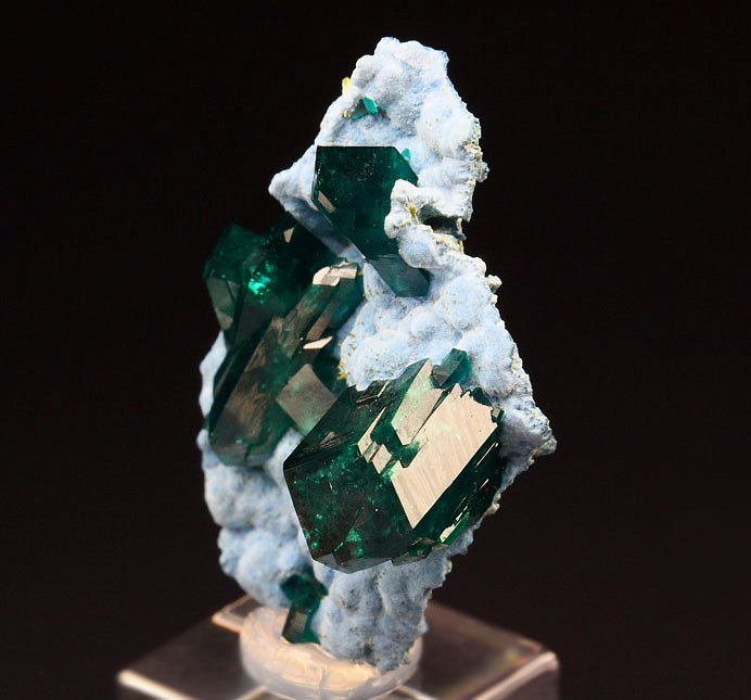 gemmy DIOPTASE, SHATTUCKITE