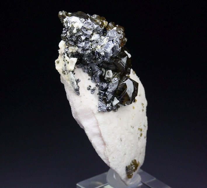 gem SPHALERITE var. CLEIOPHANE, GALENA