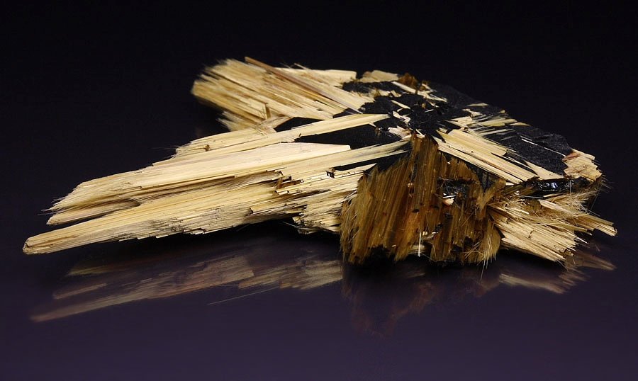 RUTILE, HEMATITE