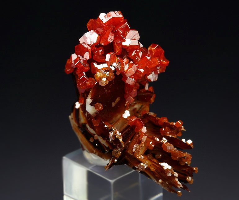 gemmy VANADINITE, BARYTE