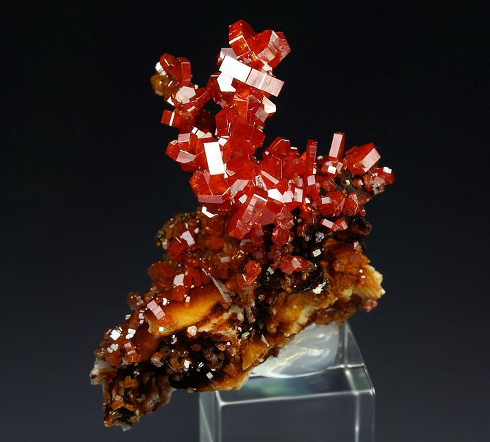 gemmy VANADINITE, BARYTE