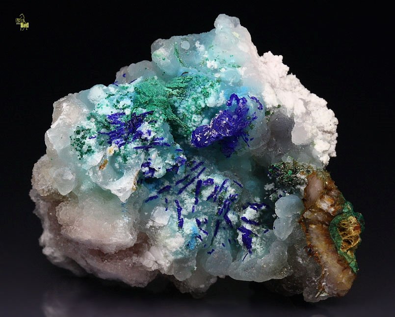 SMITHSONITE, AZURITE, MALACHITE