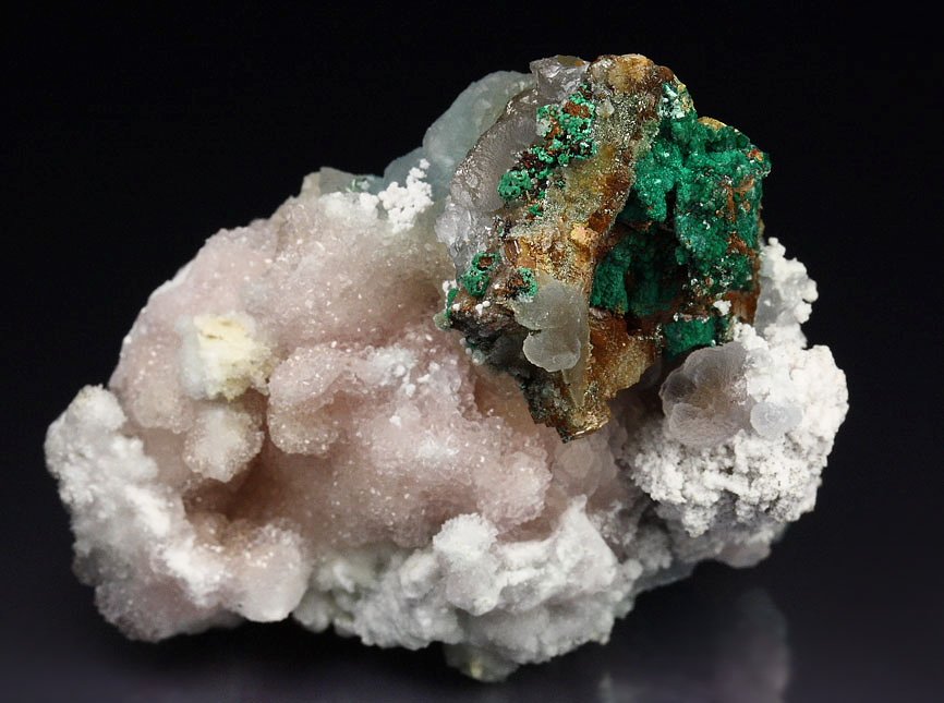 SMITHSONITE, AZURITE, MALACHITE