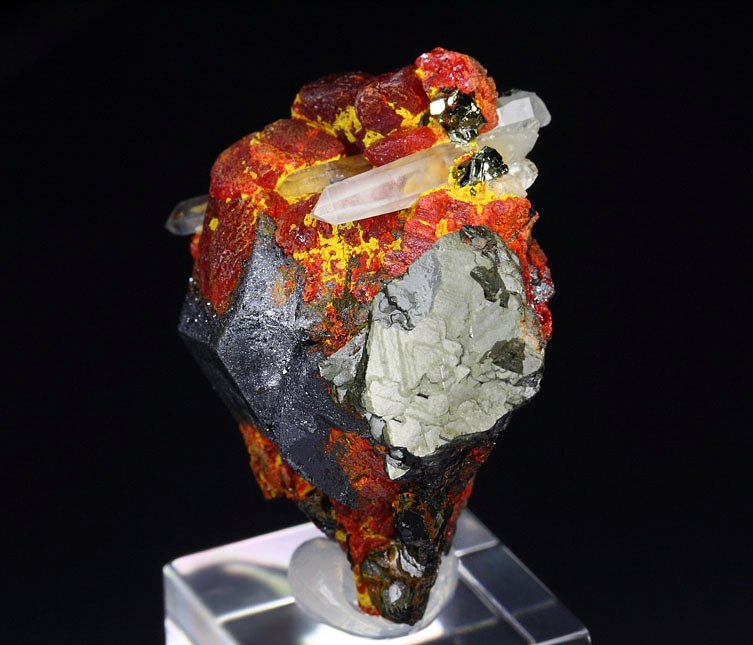 REALGAR, GALENA, ORPIMENT, SPHALERITE, QUARTZ