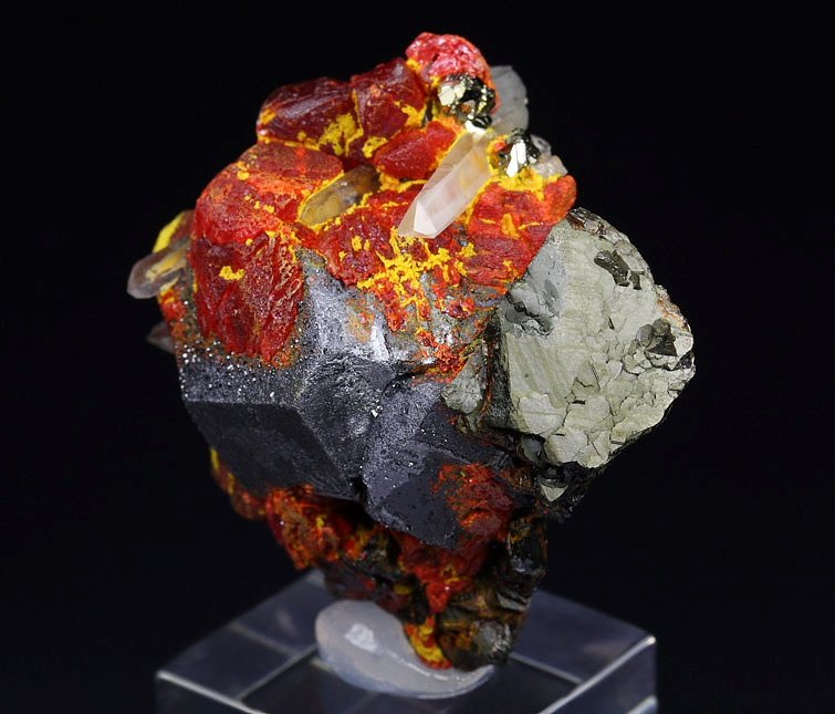 REALGAR, GALENA, ORPIMENT, SPHALERITE, QUARTZ