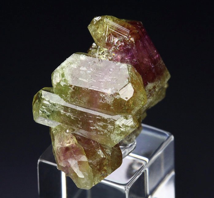 gem bi-color VESUVIANITE bi-terminated