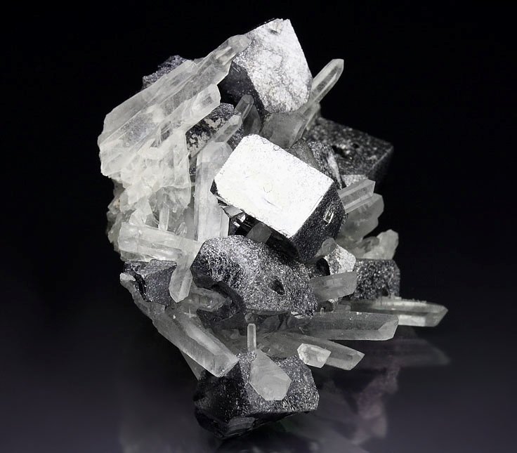 GALENA, QUARTZ, SPHALERITE