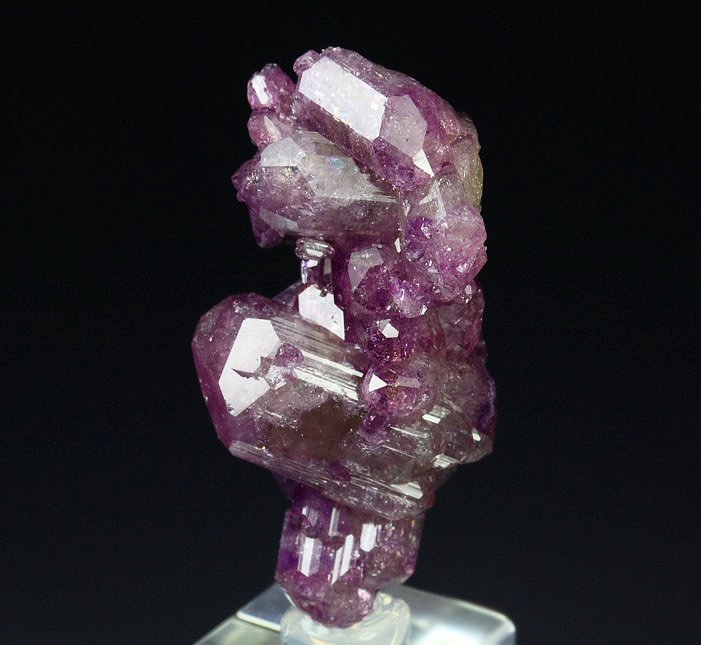 gem VESUVIANITE var. MANGANOAN bi-terminated