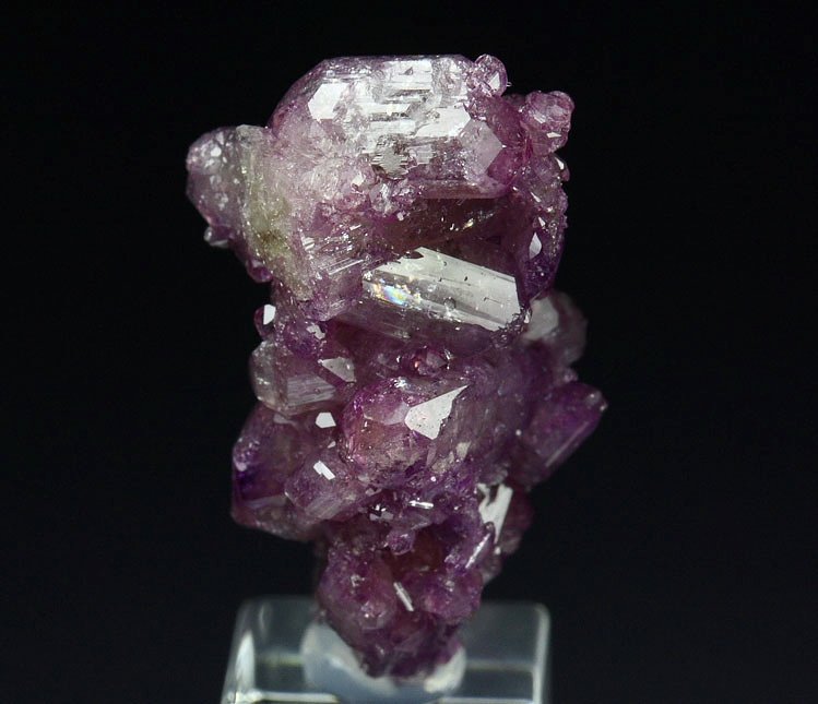 gem VESUVIANITE var. MANGANOAN bi-terminated