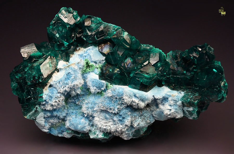 PLANCHEITE, DIOPTASE