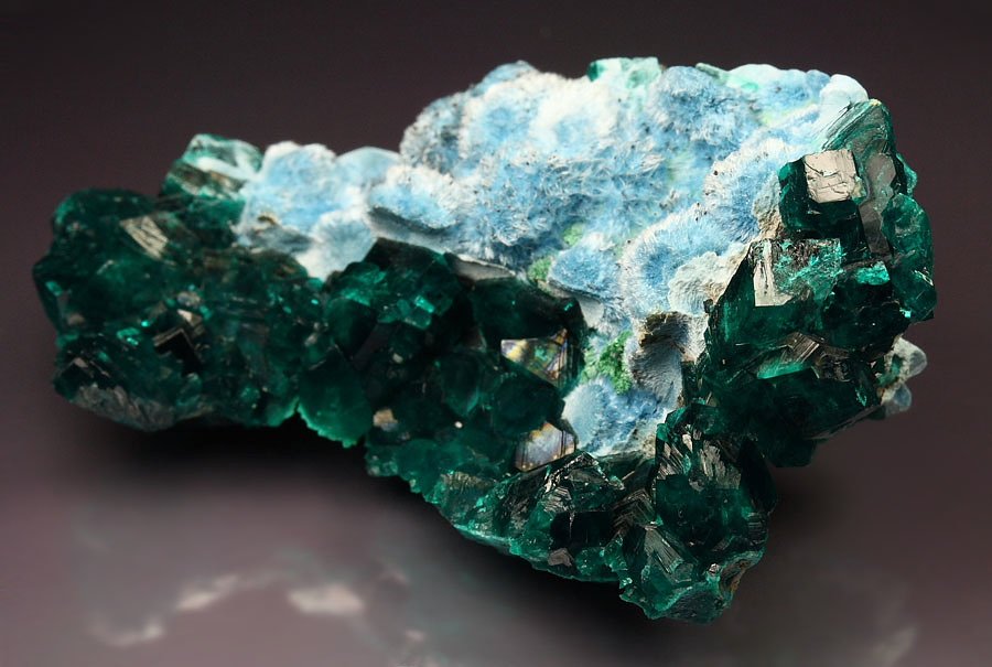 PLANCHEITE, DIOPTASE