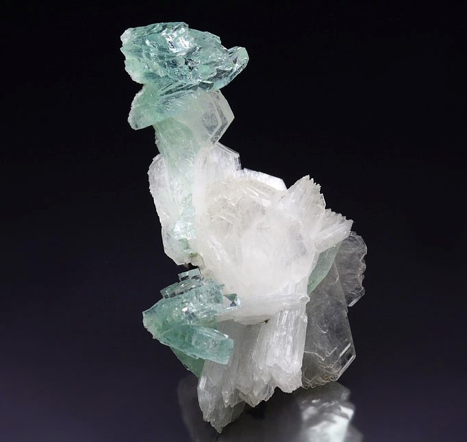 gemmy APOPHYLLITE, STILBITE