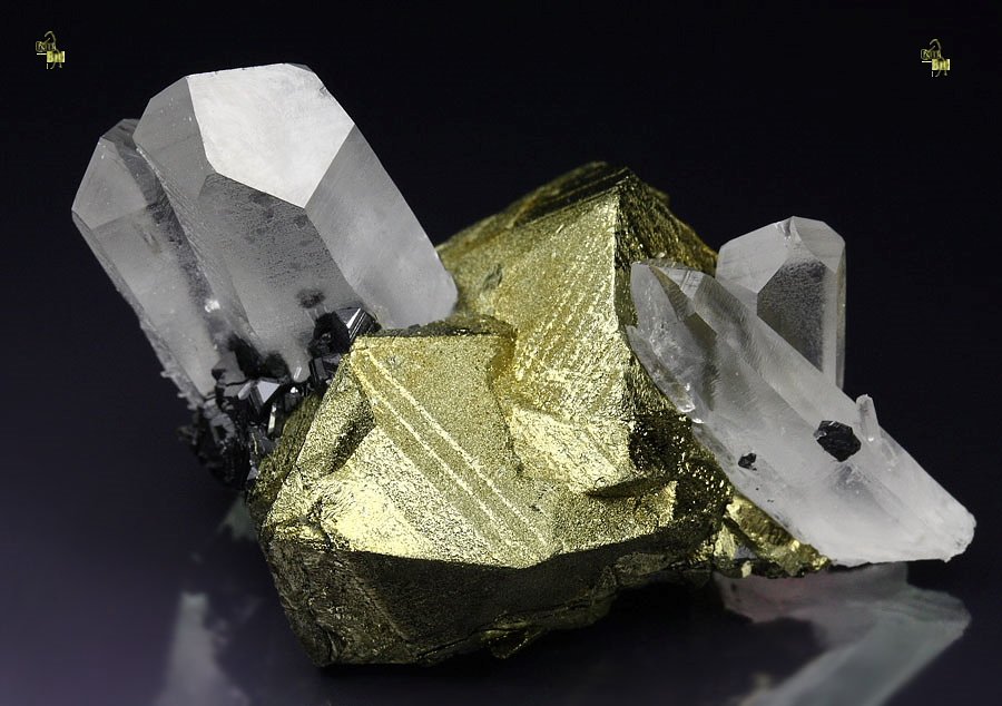 CHALCOPYRITE, QUARTZ, SPHALERITE