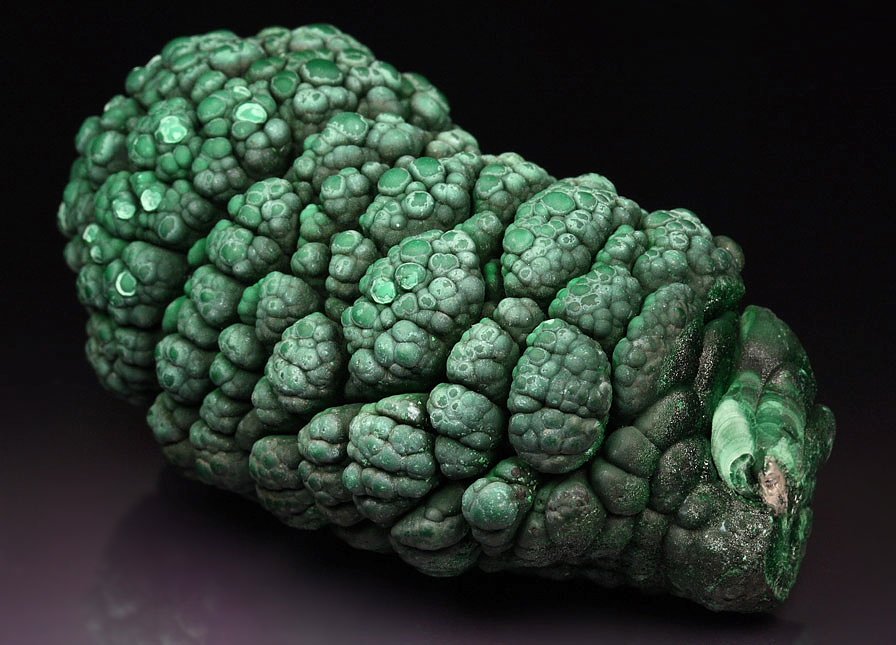 MALACHITE stalactite