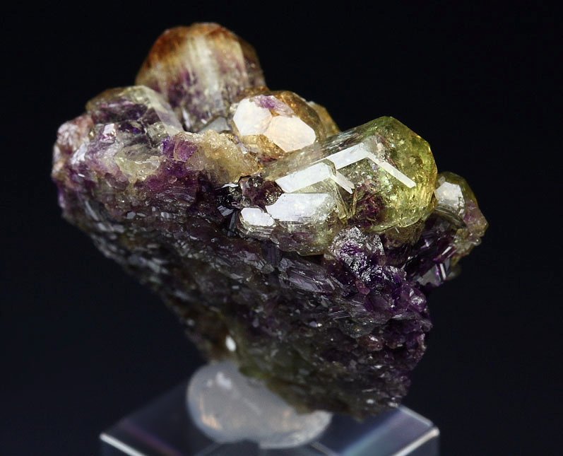 gem VESUVIANITE bi-color