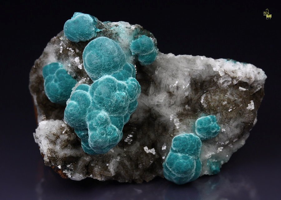 ROSASITE, CALCITE