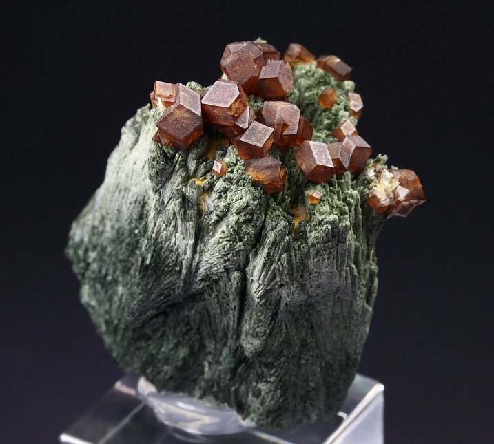 GARNET var. ANDRADITE, HEDENBERGITE