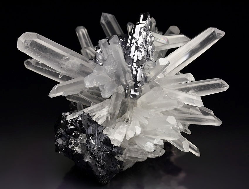 GALENA - SPINEL LAW TWIN, QUARTZ