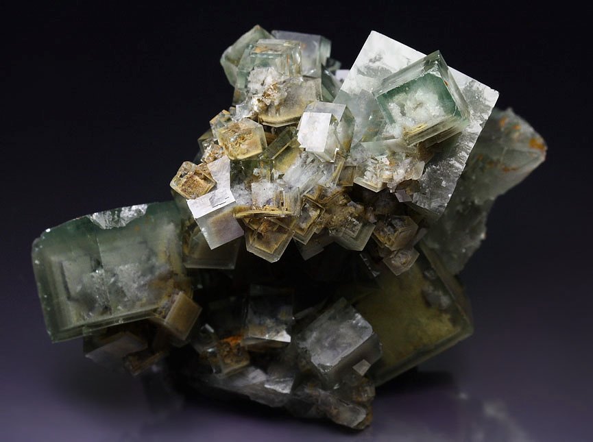 FLUORITE with PHANTOMS