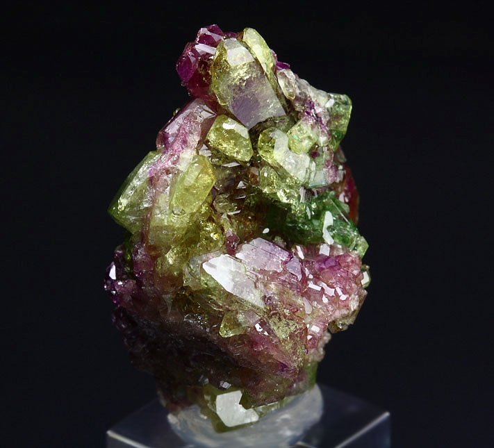 gem VESUVIANITE multicolor