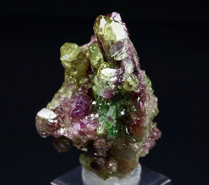 gem VESUVIANITE multicolor