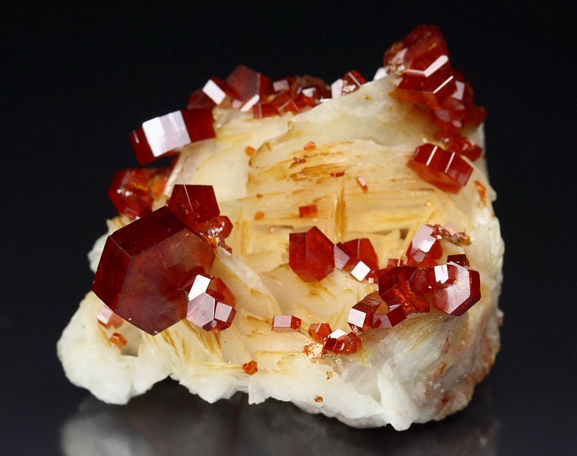 gemmy VANADINITE, BARYTE