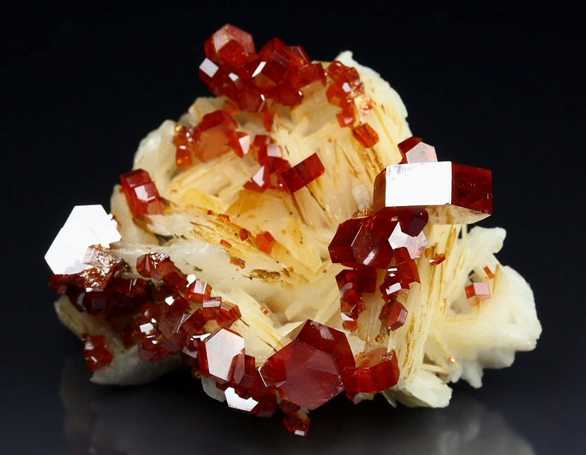 gemmy VANADINITE, BARYTE