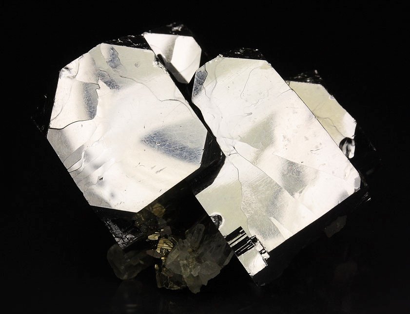 truncated GALENA, PYRITE, QUARTZ