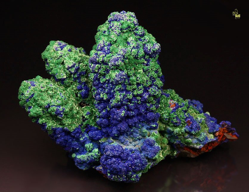 AZURITE, MALACHITE, QUARTZ