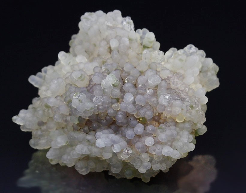 orange SCOLECITE, CHALCEDONY