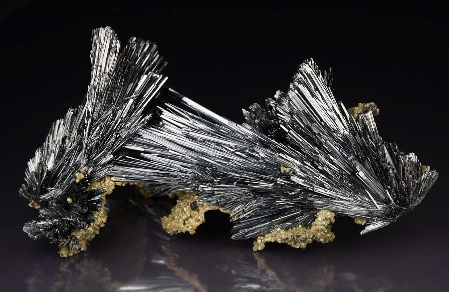 STIBNITE, SIDERITE