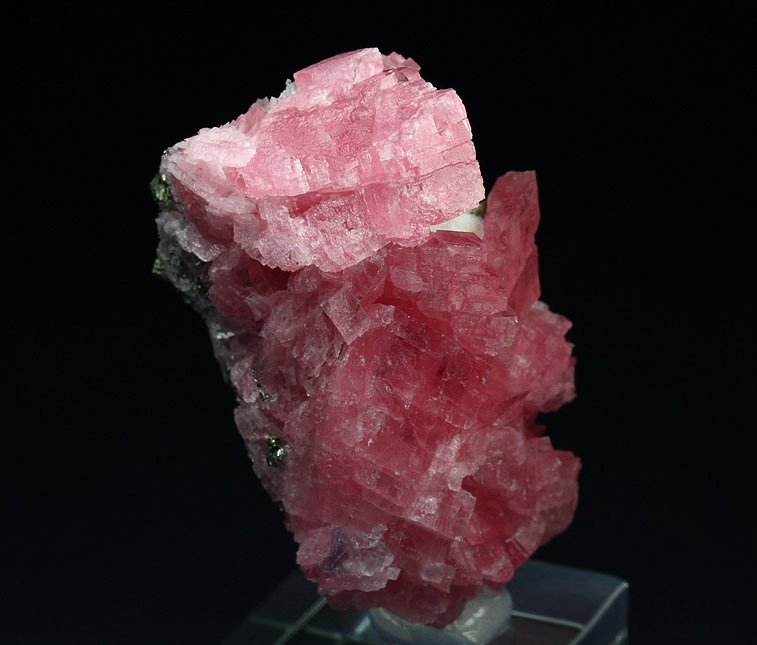 gem RHODOCHROSITE, PYRITE, QUARTZ, CALCITE