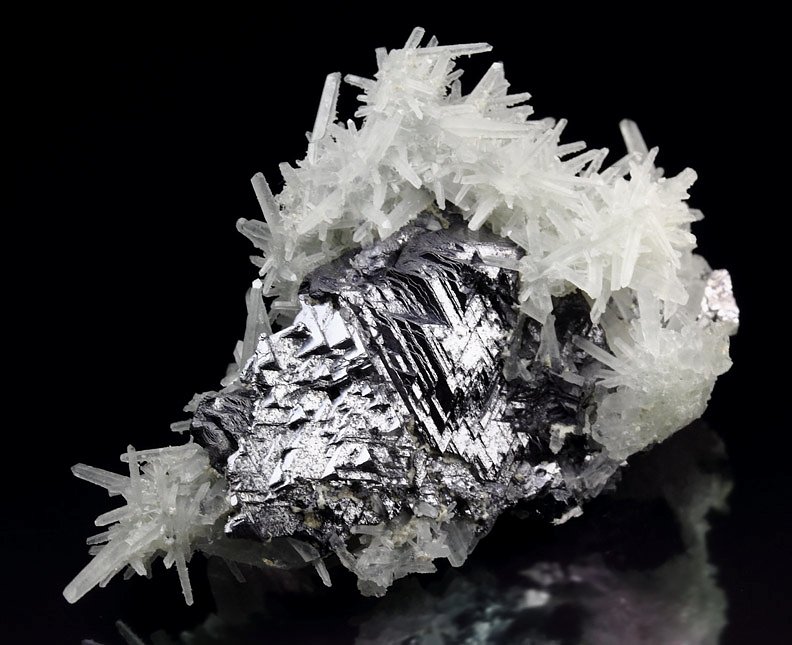 GALENA - SPINEL LAW TWIN, QUARTZ