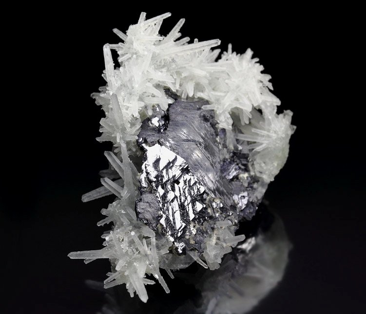 GALENA - SPINEL LAW TWIN, QUARTZ