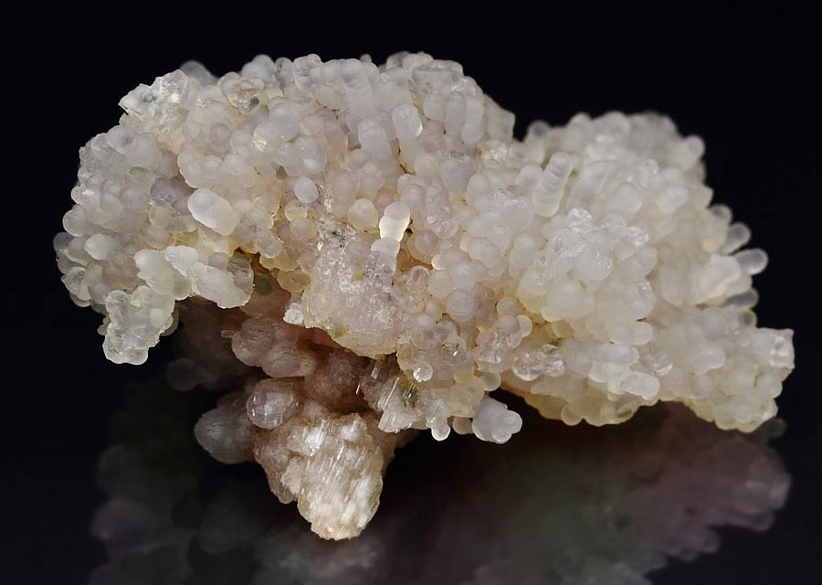 orange SCOLECITE, CHALCEDONY