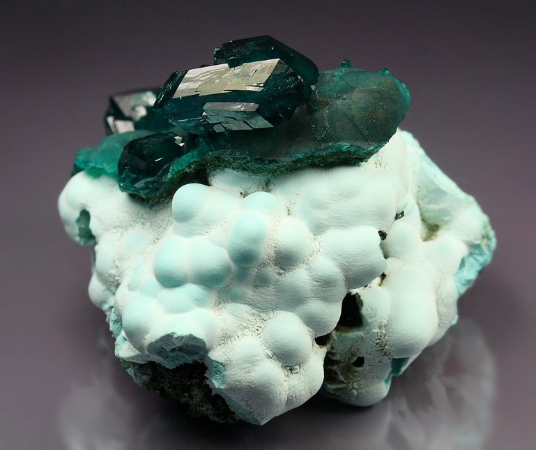 DIOPTASE, CHRYSOCOLLA, MALACHITE 