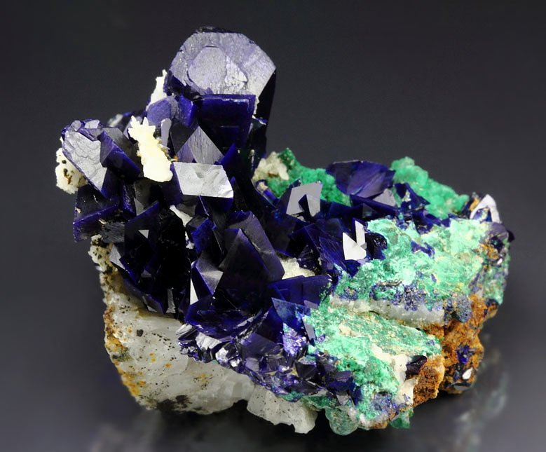 new find - AZURITE, MALACHITE