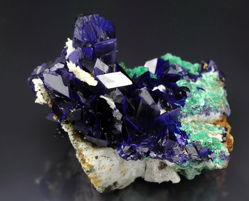 new find - AZURITE, MALACHITE