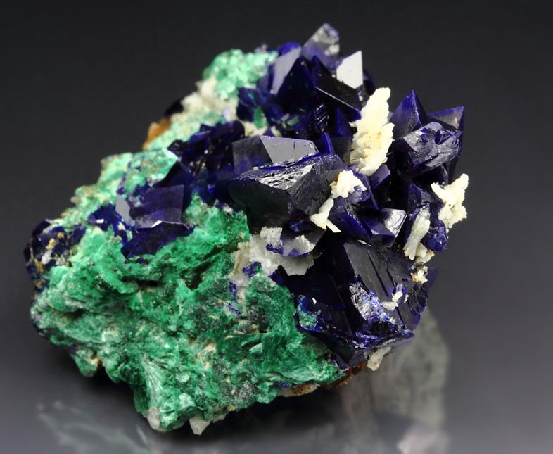 new find - AZURITE, MALACHITE