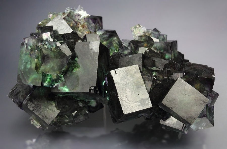 FLUORITE with PHANTOMS